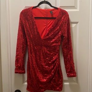 Sequence Red Dress